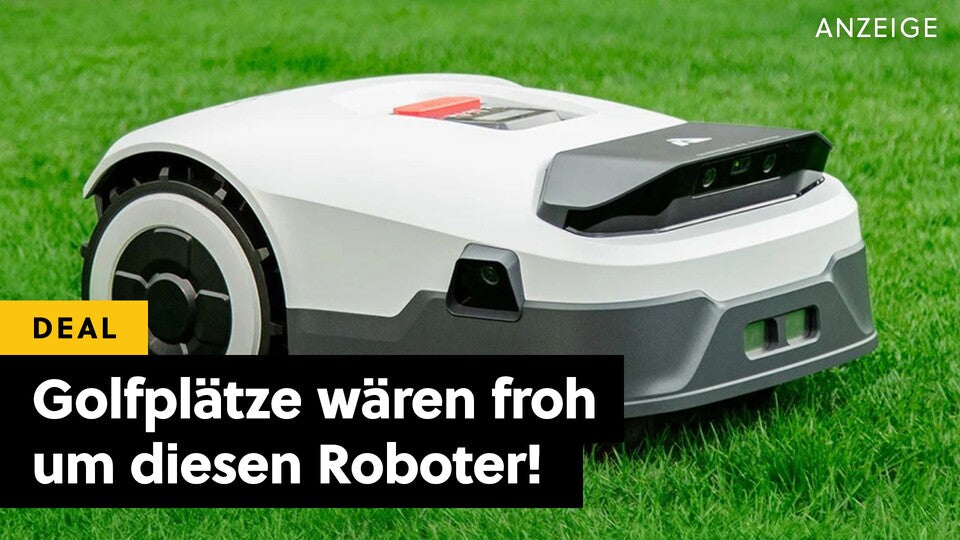 This robotic lawnmower has more grip and all-wheel drive than many cars – even English gardens are jealous of this gem!