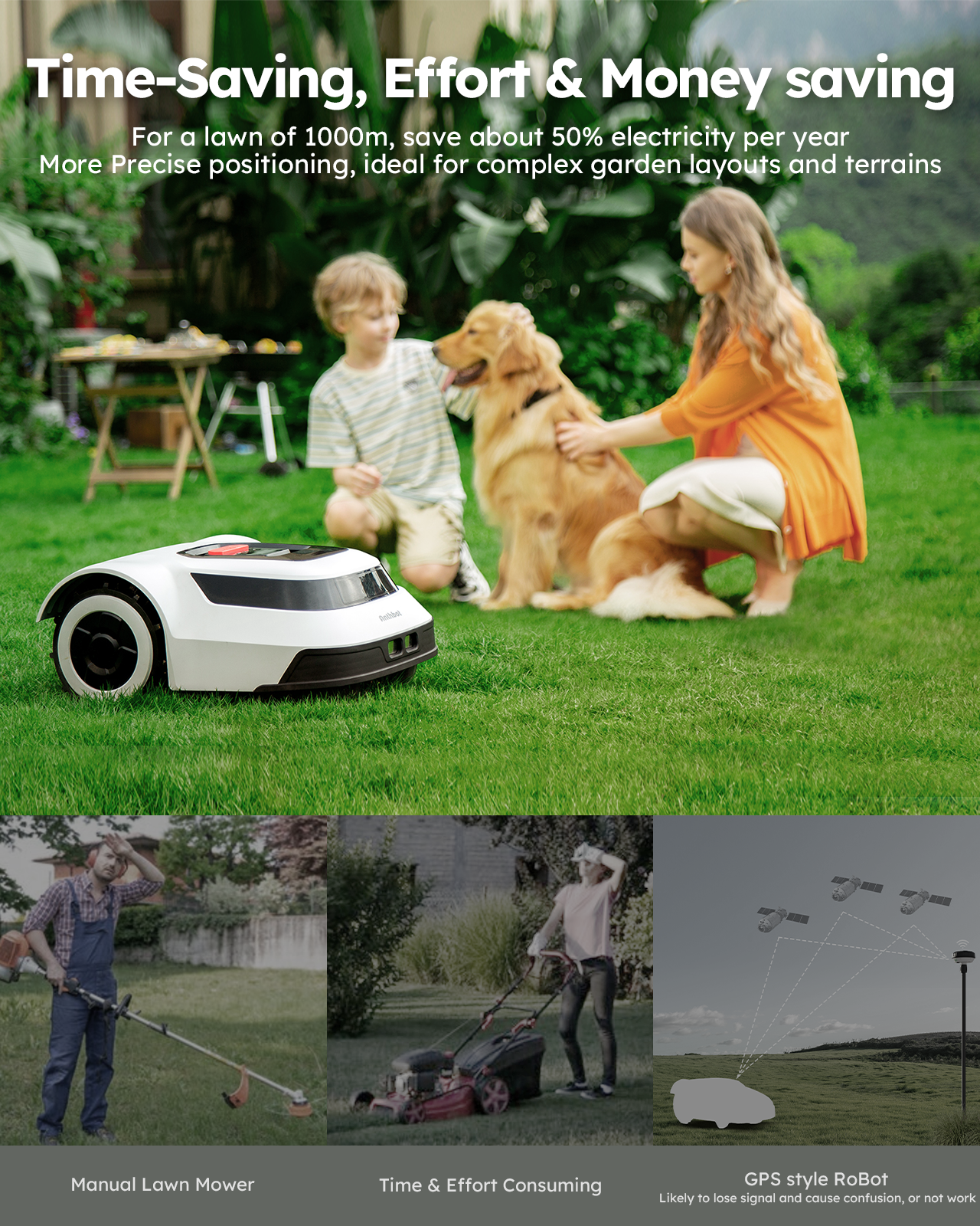 Robot tondeuse ANTHBOT Pion