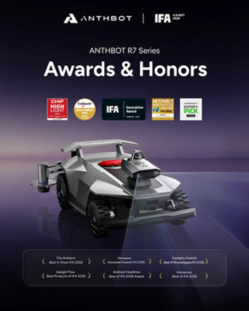 ANTHBOT R7 Series Sweeps Twelve Honors at IFA 2026 with Robotic-Arm Edge Trimming