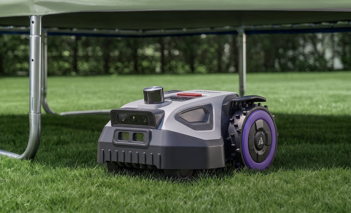 ANTHBOT M5 Lidar Under Trampoline