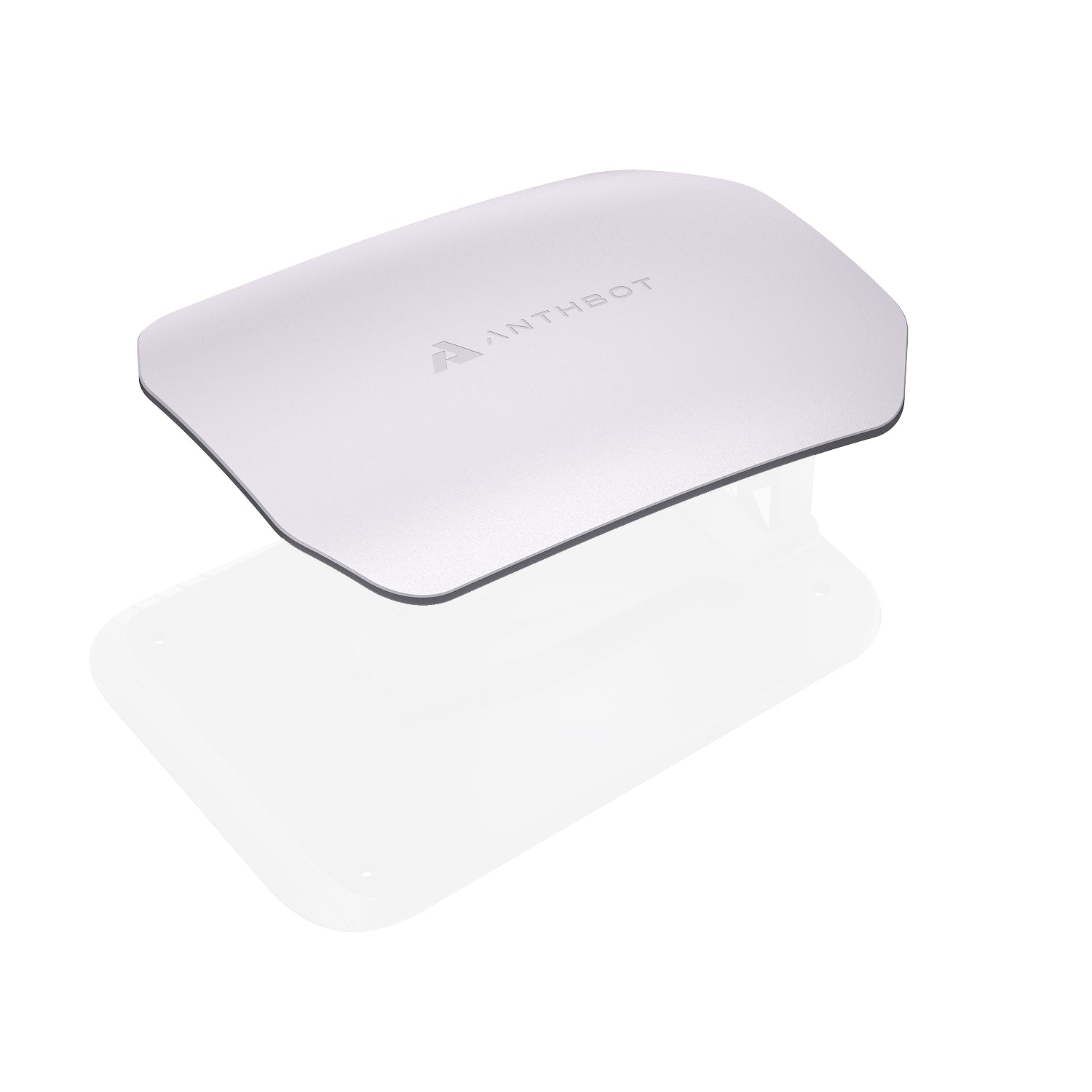 ANTHBOT Garage M top cover in angled view for rain and sun protection over robot mowers.