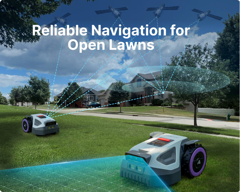 Compact Wire-Free Smart Mower