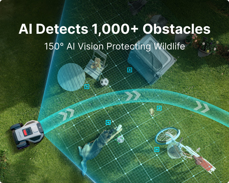 Compact Wire-Free Smart Mower