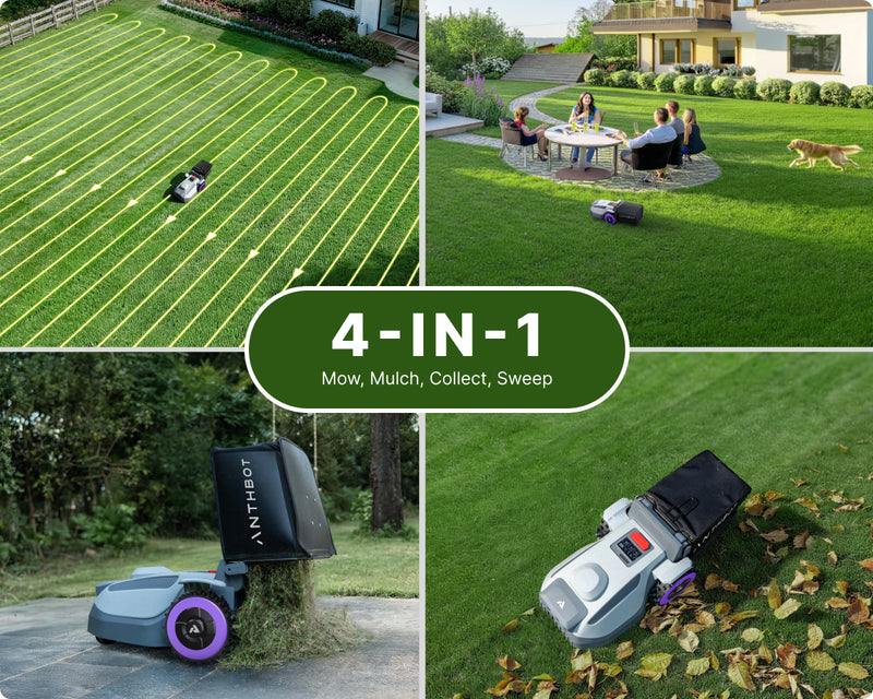 4-in-1 Smart Robot Mower