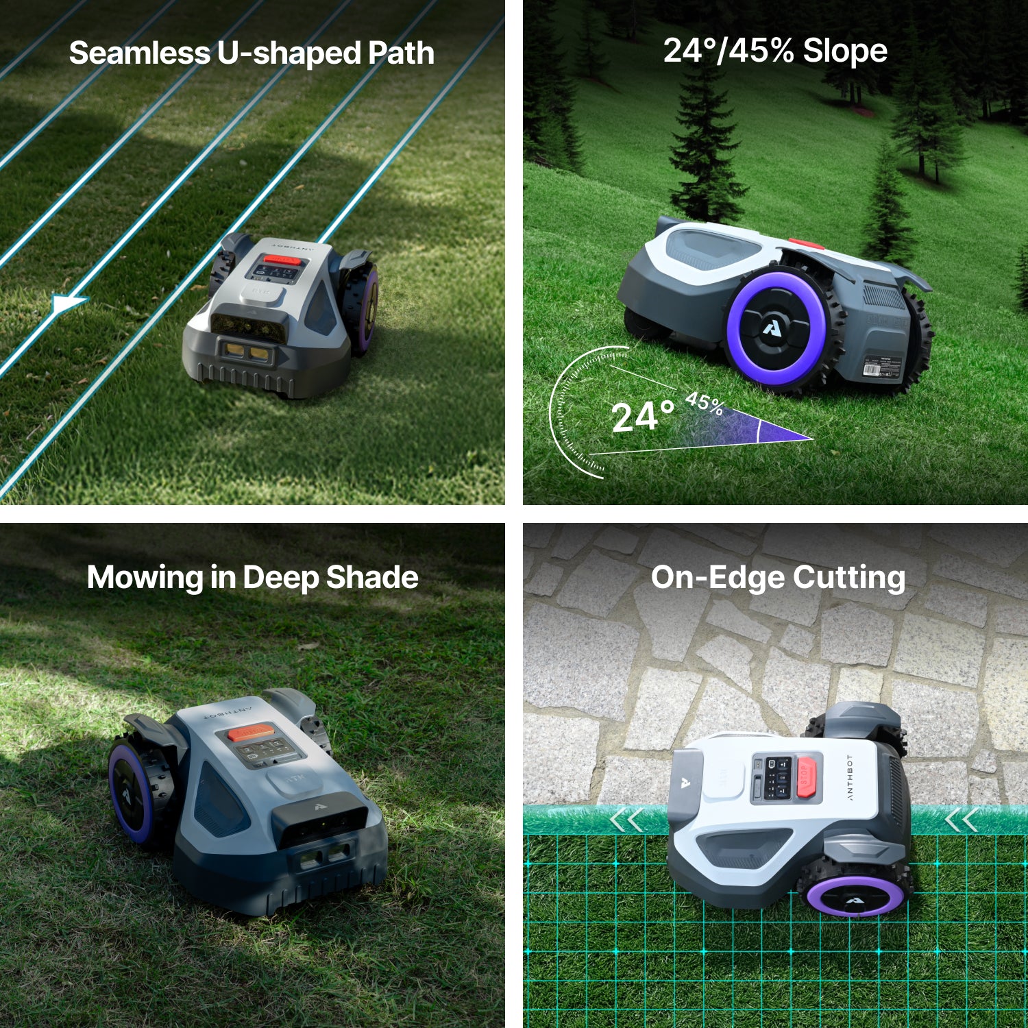 M9 RTK Wire-Free Robotic Lawn Mower | ANTHBOT EU